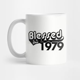 Blessed Since 1979 Birthday Gift Vintage 1979 Birthday Mug